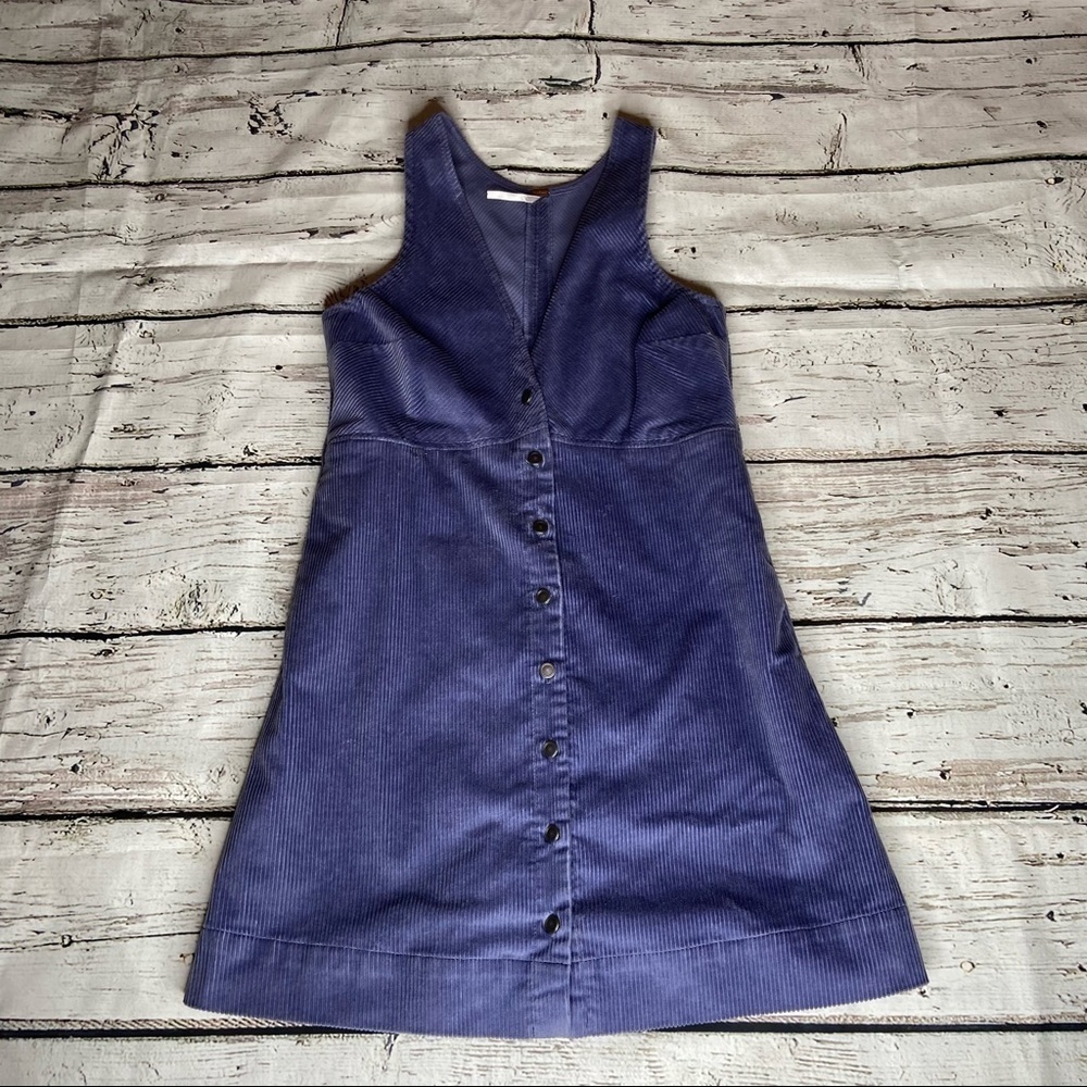 Free People Rolling Thunder Corduroy Mini Dress - Picture 7 of 9